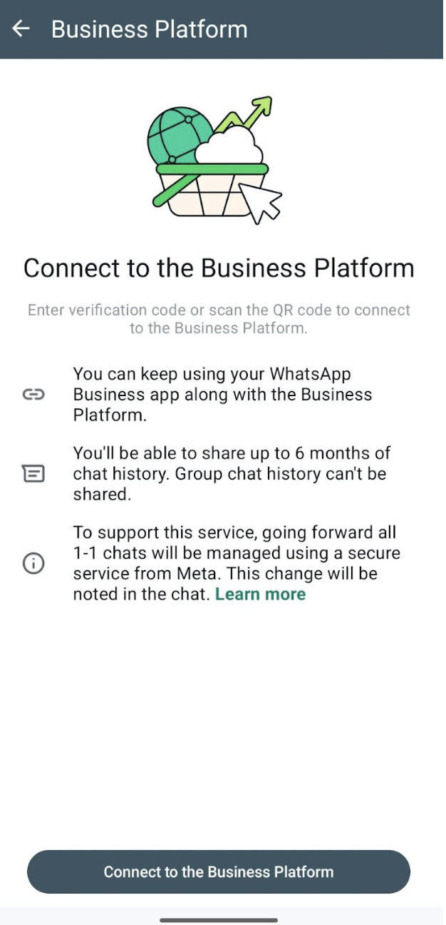 WA Message from Facebook