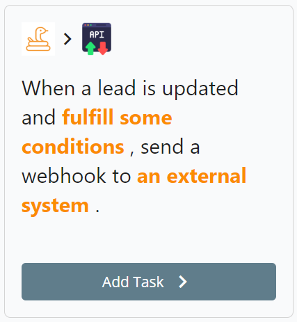 Send Lead Updated Webhook